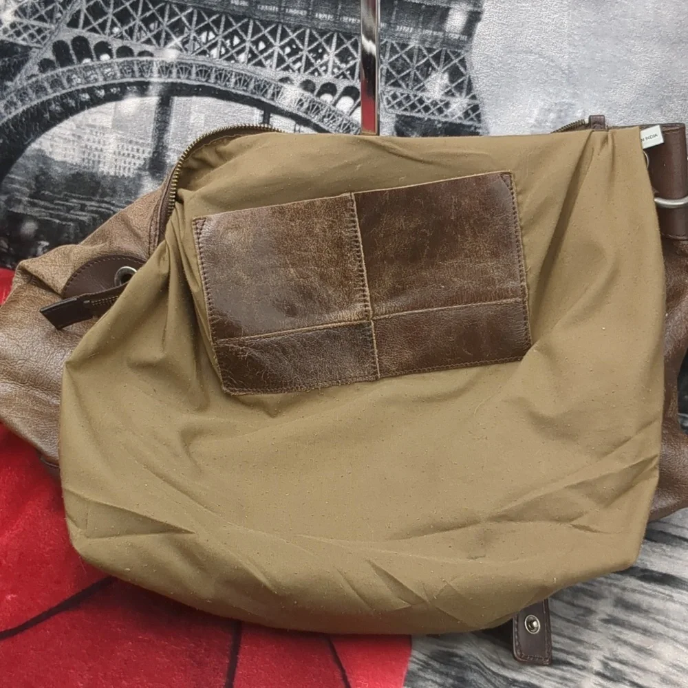 Tano Large Brown Leather Tote Bag